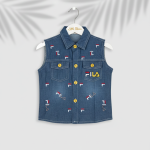 Sleeveless Denim jacket