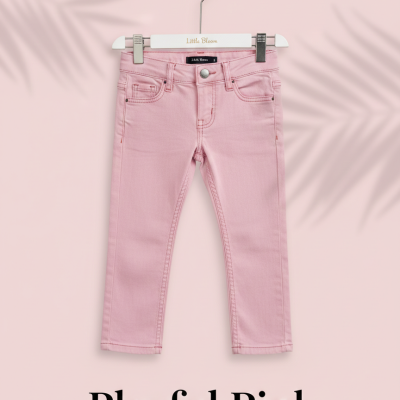 pink Denim Trouser