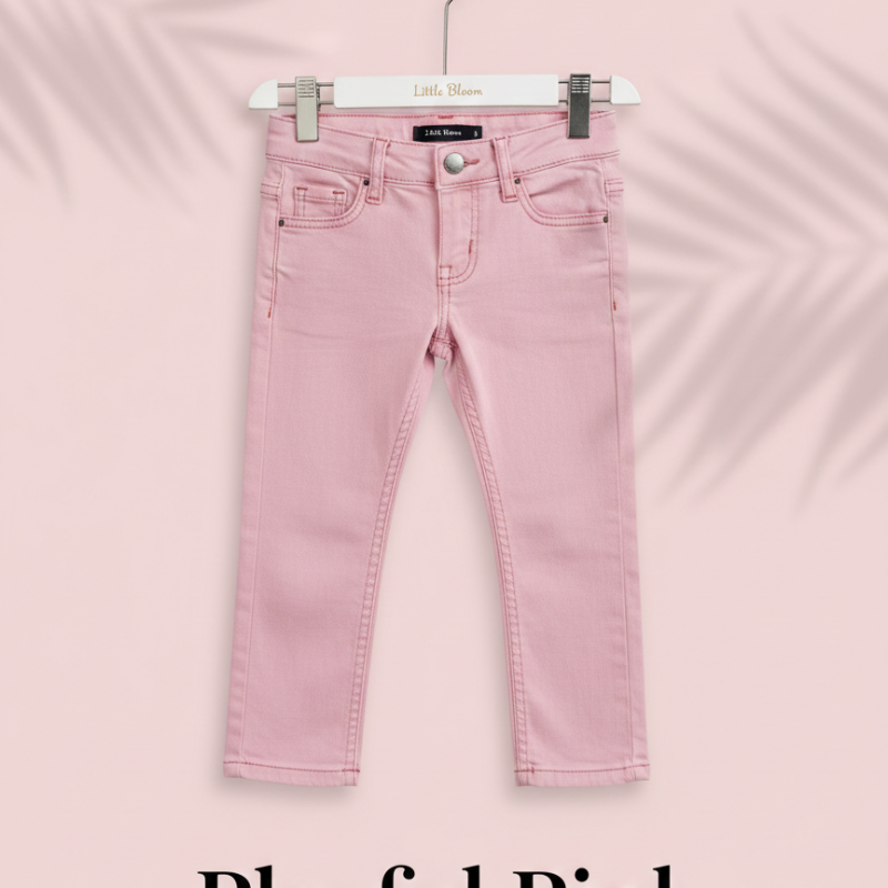 pink Denim Trouser