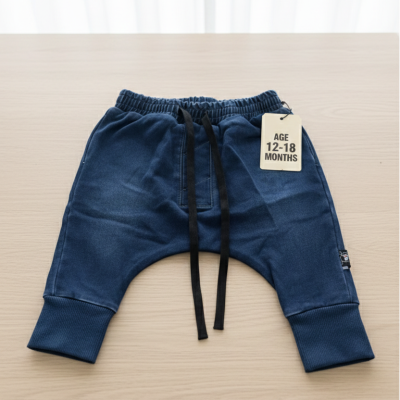 diagonal baggy pants 12/18 months