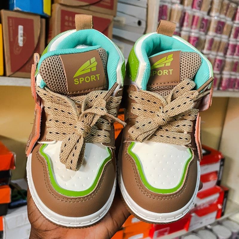 Brown Ankle Sneakers