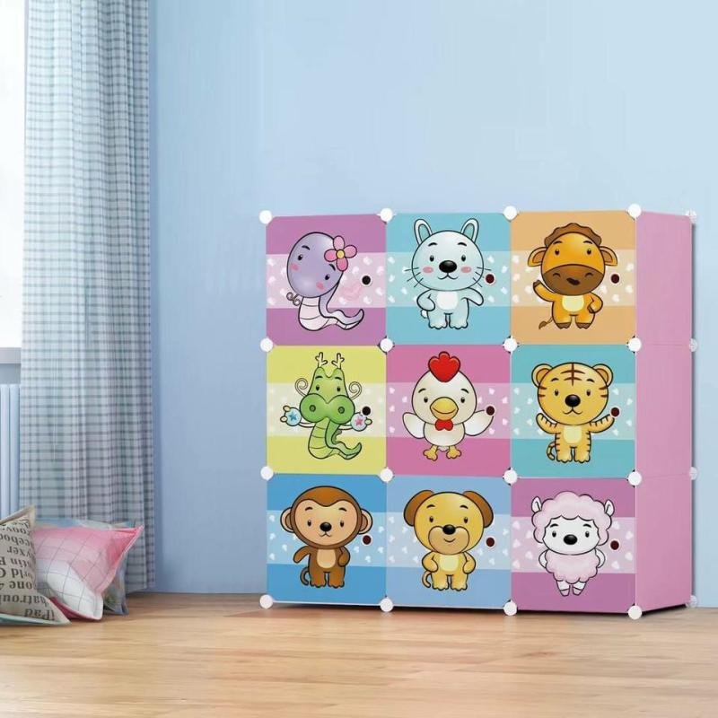 Kids Plastic Collapsible Wardrope