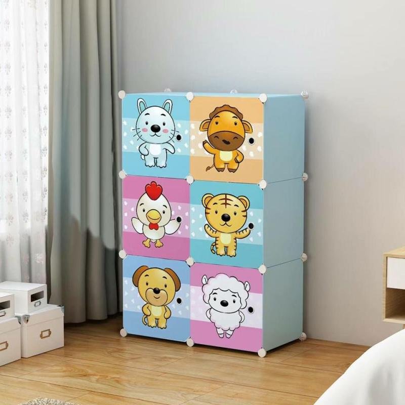 Kids Plastic Collapsible Wardrope
