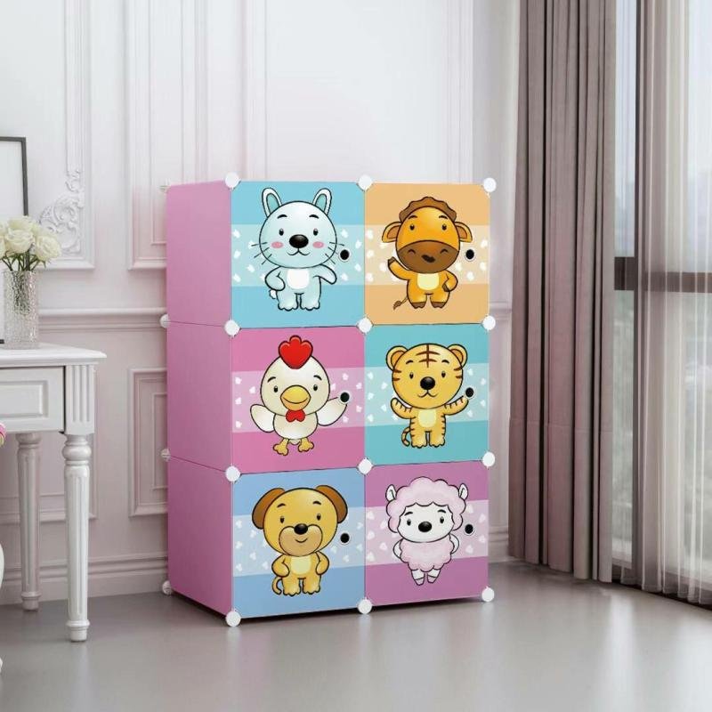 Kids Plastic Collapsible Wardrope