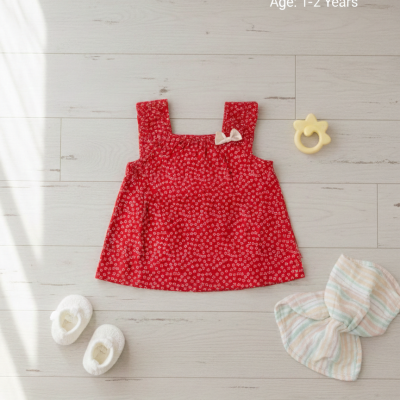 Red Blouse 1 - 2 Years