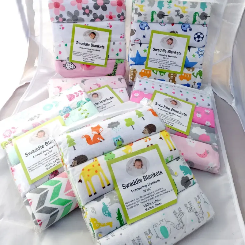 Colourful Baby Flannel