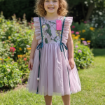 Floral Embroidered Dress