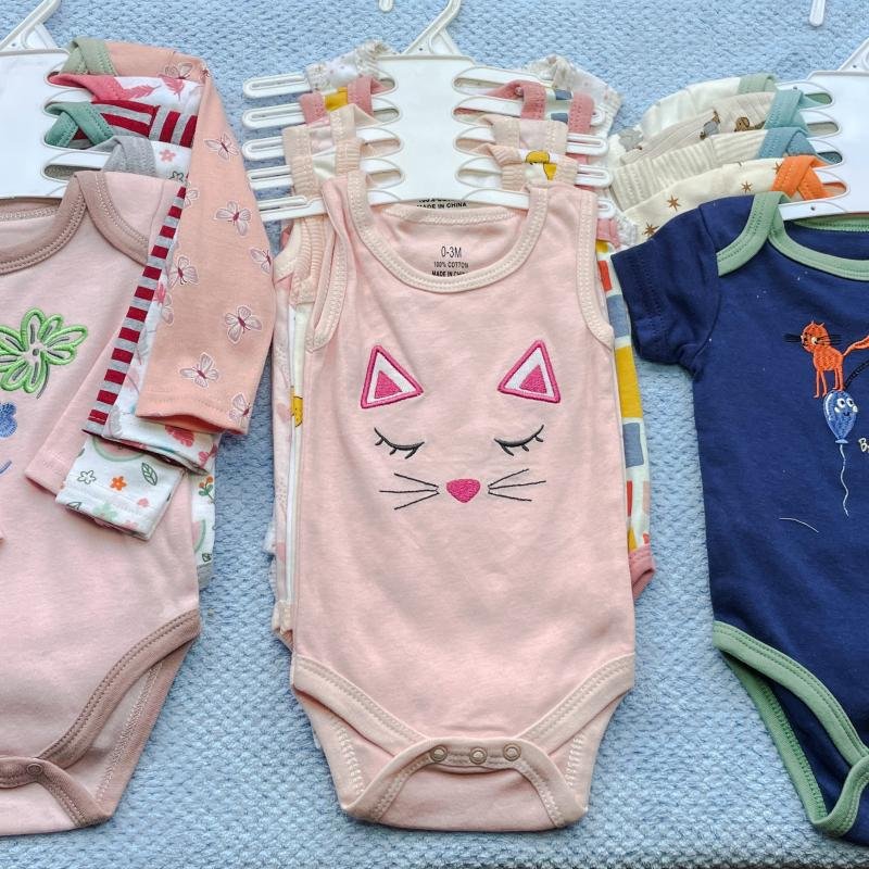 5 in 1 Baby Bodysuits
